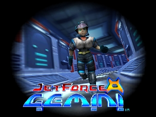Jet Force Gemini title screen for Nintendo 64